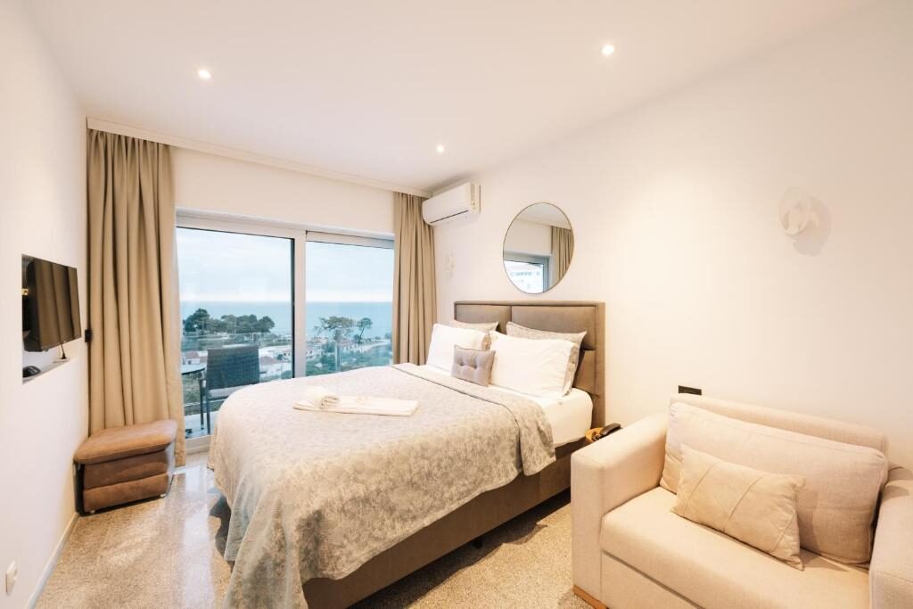 Guest room interior at Hotel Senator Lux, Ulcinj 1